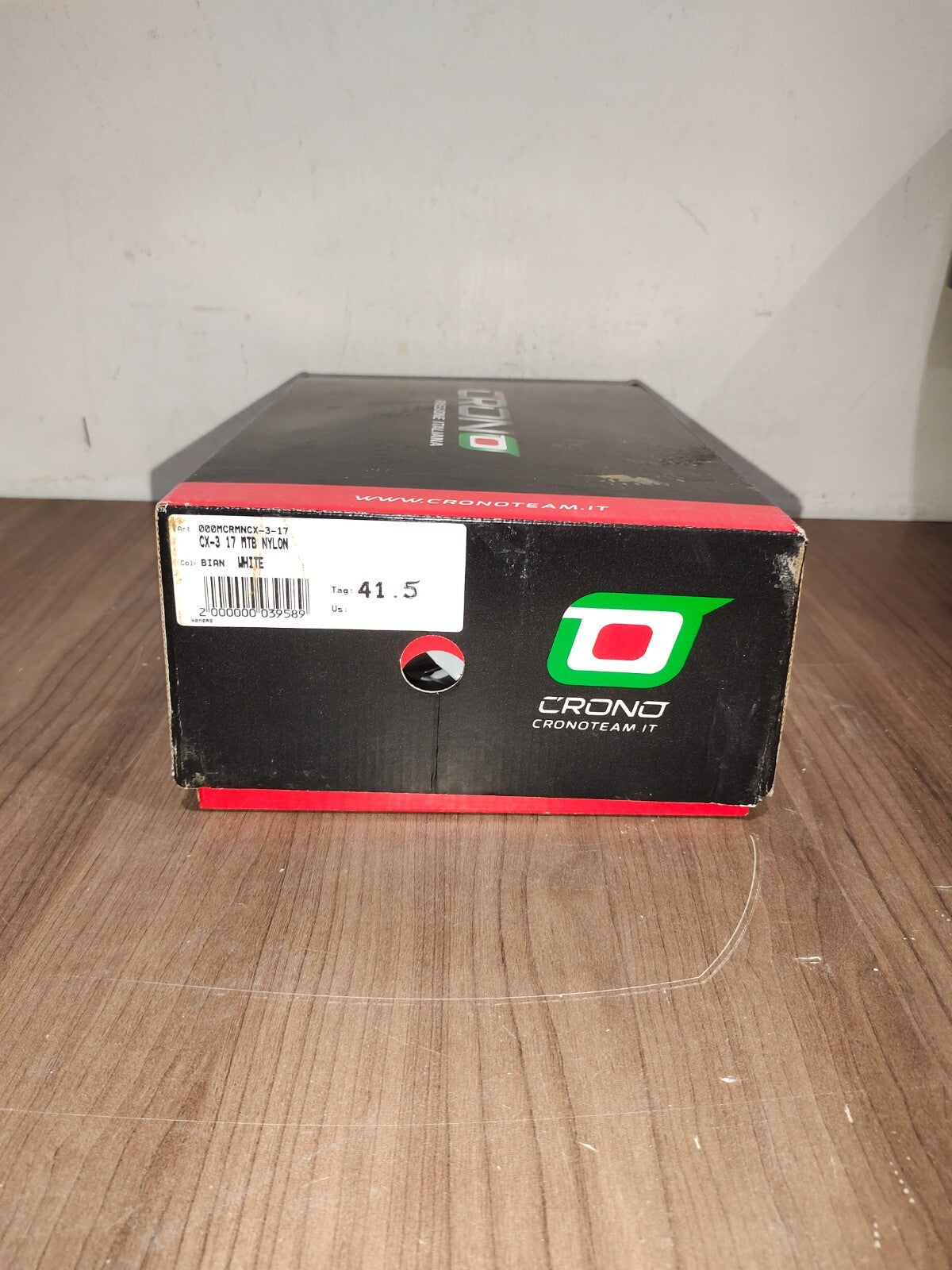 Crono CX-3 17 Mountain Bike Gravel BMX Shoes - Bian White - Size - 41.5 (EUR)