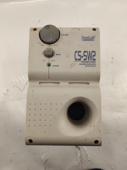 Son Lab CS-SW2 Computer Subwoofer System - Untested