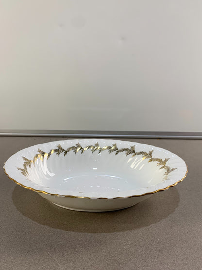 Foley Golden Regency Oval Serving Bowl Bone China England