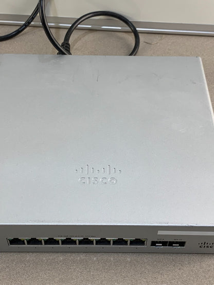 Cisco Meraki MS120-8FP-HW 8-Port 1GbE PoE Switch