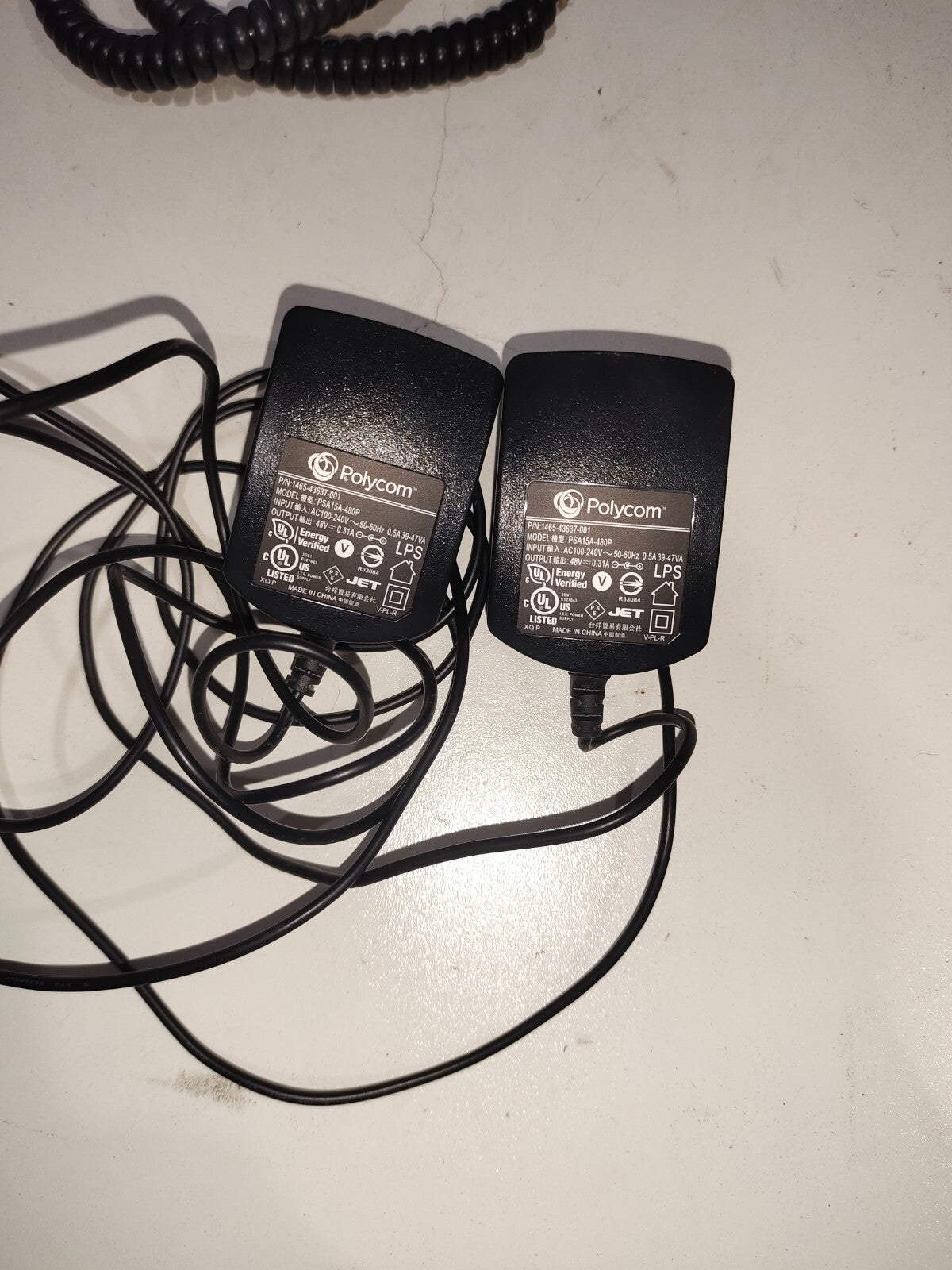 Polycom VVX 410 12-Line PoE IP Phone 2201-48400-001 - Set Of 2