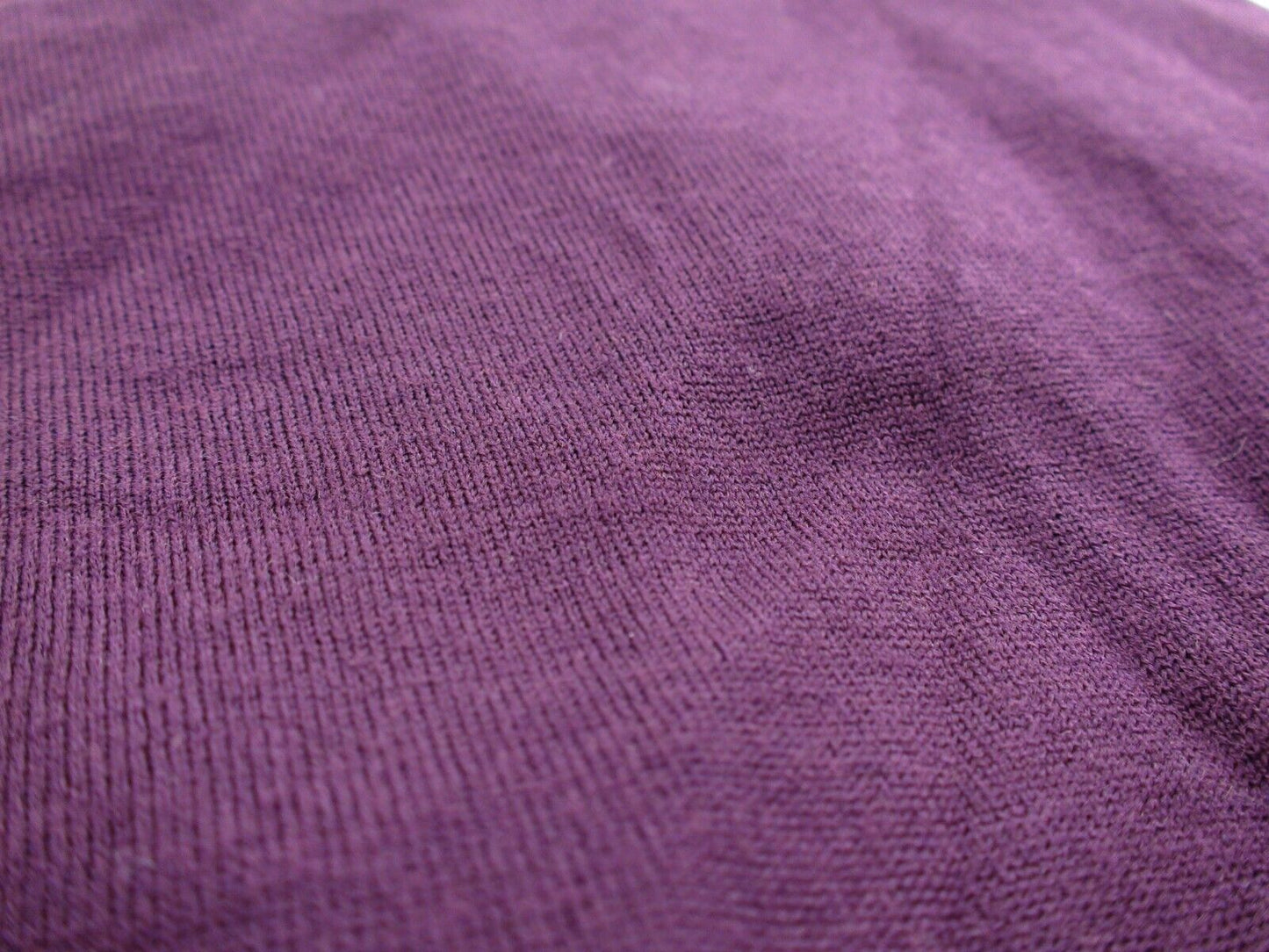 Uniqlo Men's Sweater - Barely Worn, Size Large (L), in Stylish Purple