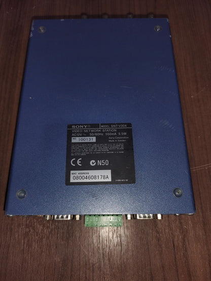SONY SNT V304 VIDEO NETWORK STATION