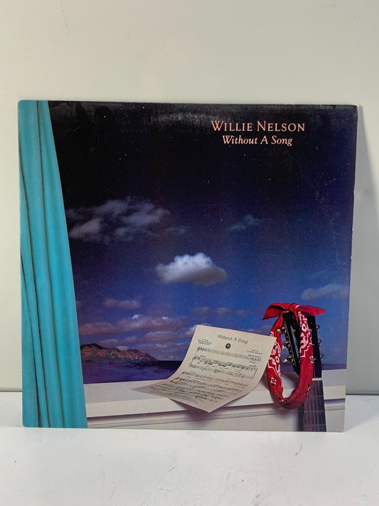 Willie Nelson-"Without a Song" Vintage vinyl country record album