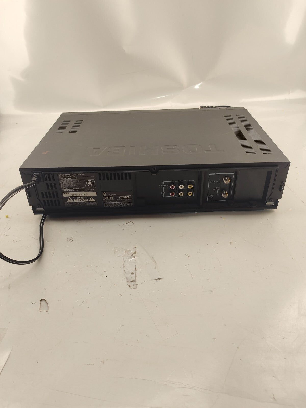 Toshiba M770 Cinema Series 4 head VHS Player/ Recorder