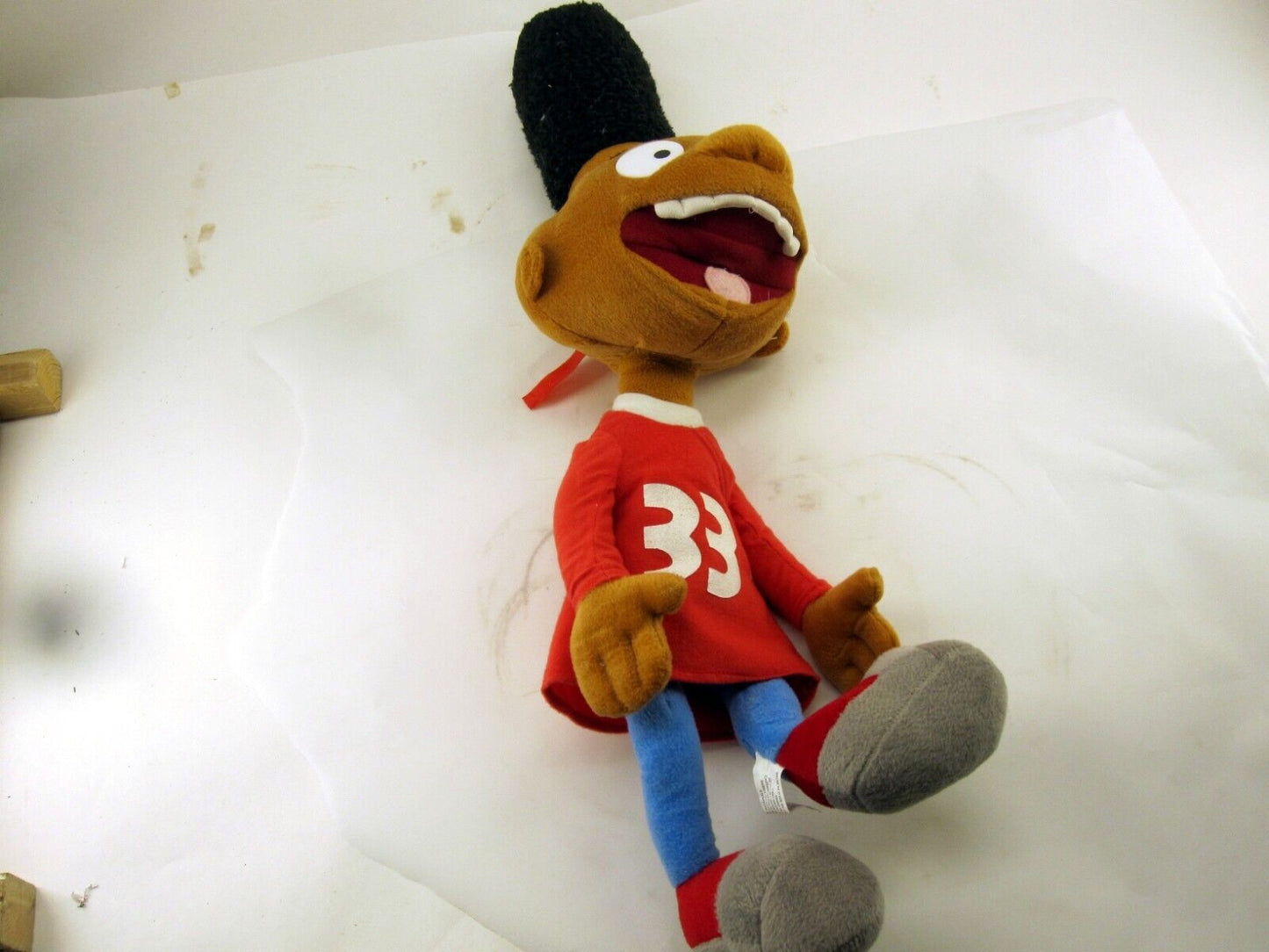 Nanco Gerald Plush - Hey Arnold! Nickelodeon Nostalgia