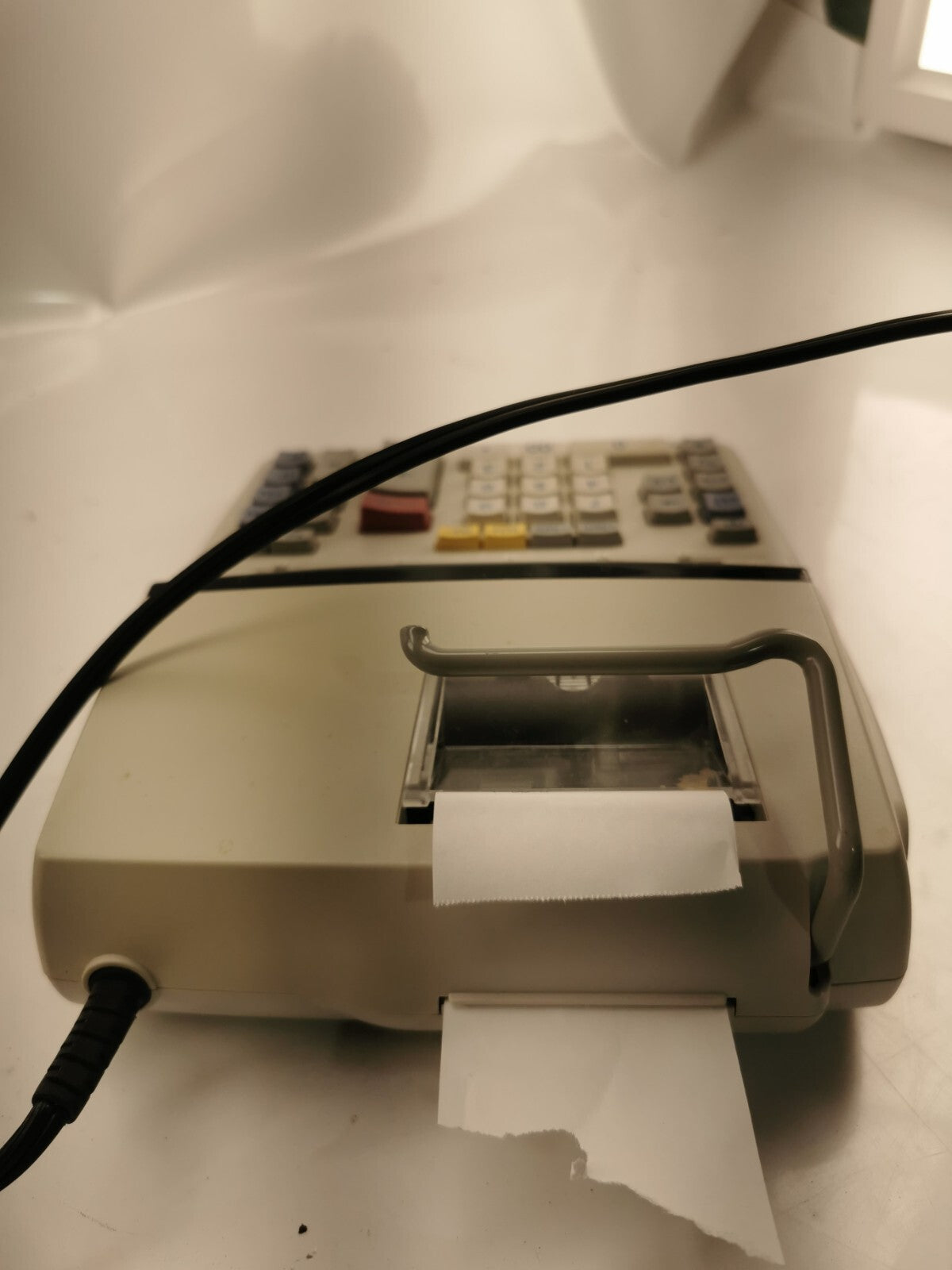 SHARP EL-2192RII business desktop printing calculator, adding machine