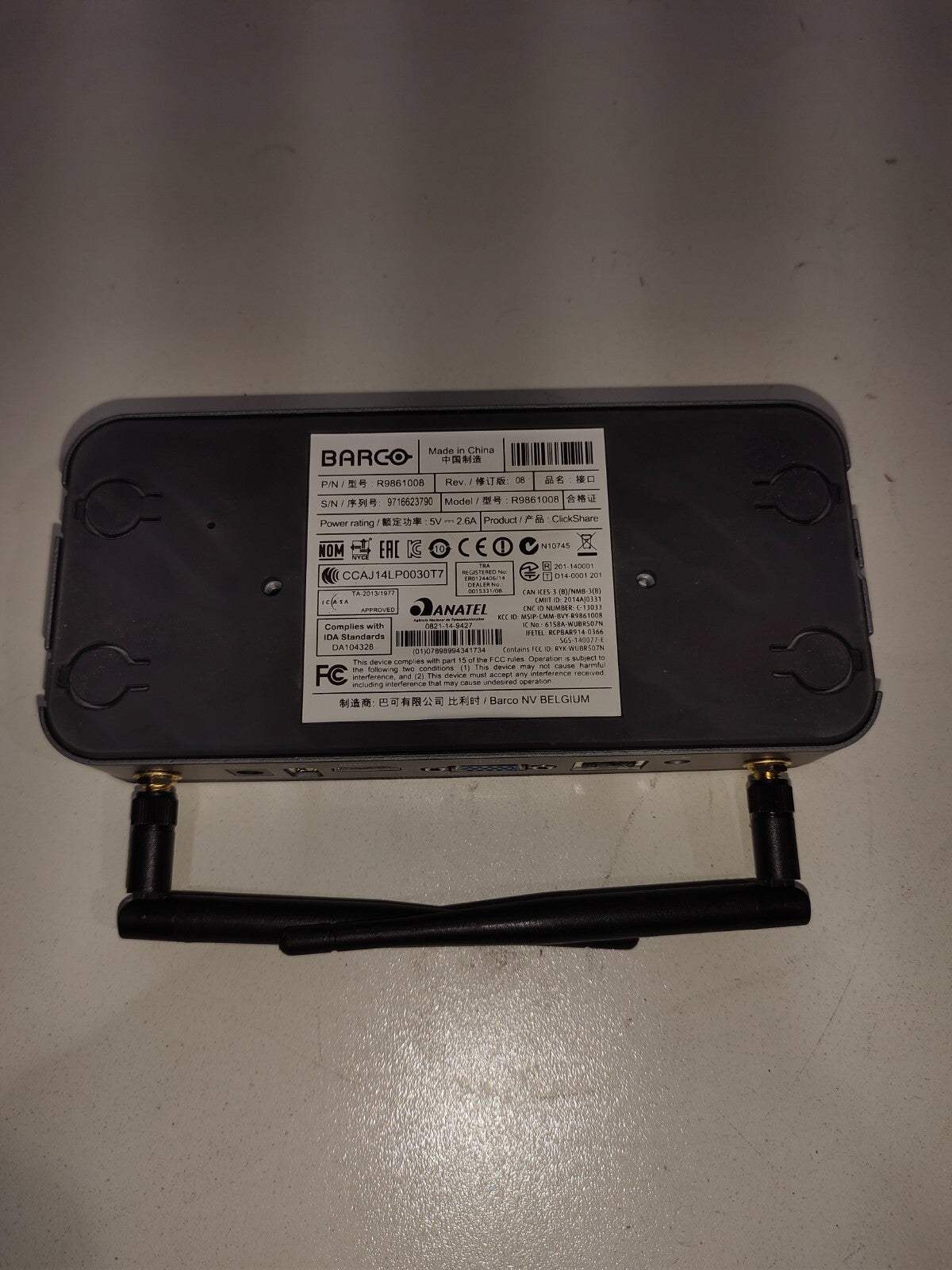 Barco ClickShare R9861008 Wireless Presentation System
