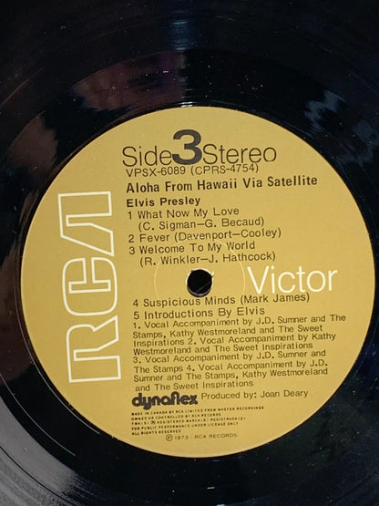 Elvis Presley Aloha from Hawaii Via Satellite Double Album LP VPSX-6089 Gatefold