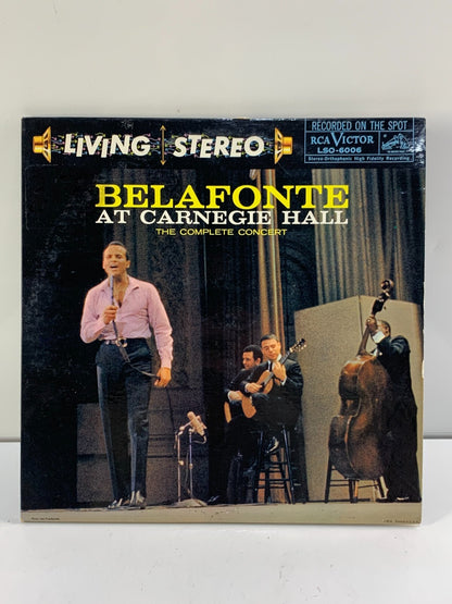 BELAFONTE At Carnegie Hall -Original 1959 RCA LS 2-LP - TAS Audiophile TOP COPY