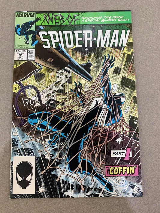 Web of Spider-Man #31 (1987) VF Marvel Comics – Classic Spider-Man Issue