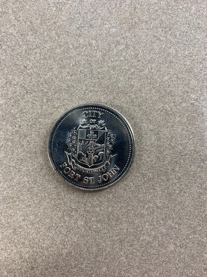 City Fort ST. John British Columbia Dollar - Values $100 in Fort St John Coin