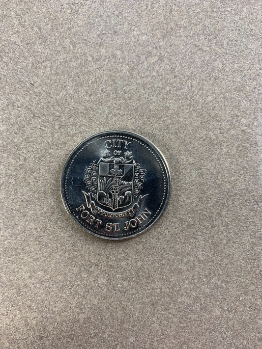 City Fort ST. John British Columbia Dollar - Values $100 in Fort St John Coin