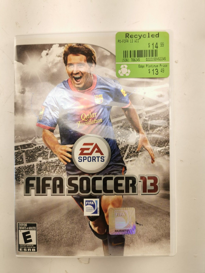 FIFA Soccer 13 (Nintendo Wii, 2012) Complete With Manual CIB!!