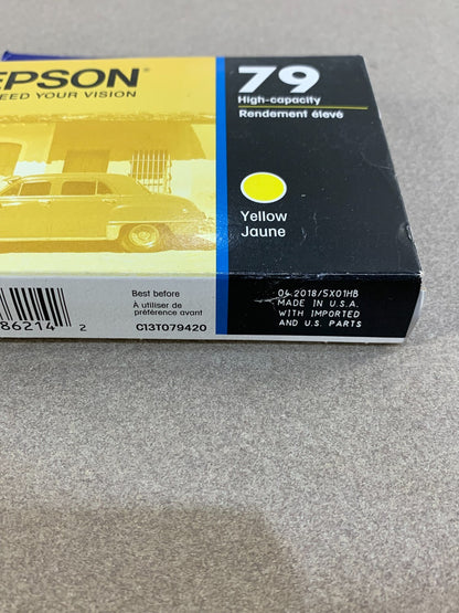 Epson 79 Claria Yellow High-Yield Ink Cartridge, T079420