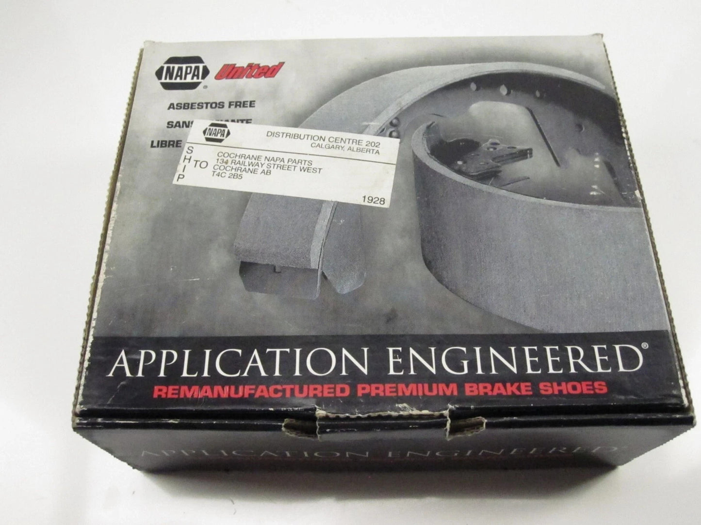 NAPA AE636R Riveted Brake Shoe Set 061003DT 6‑1003D3REL – New