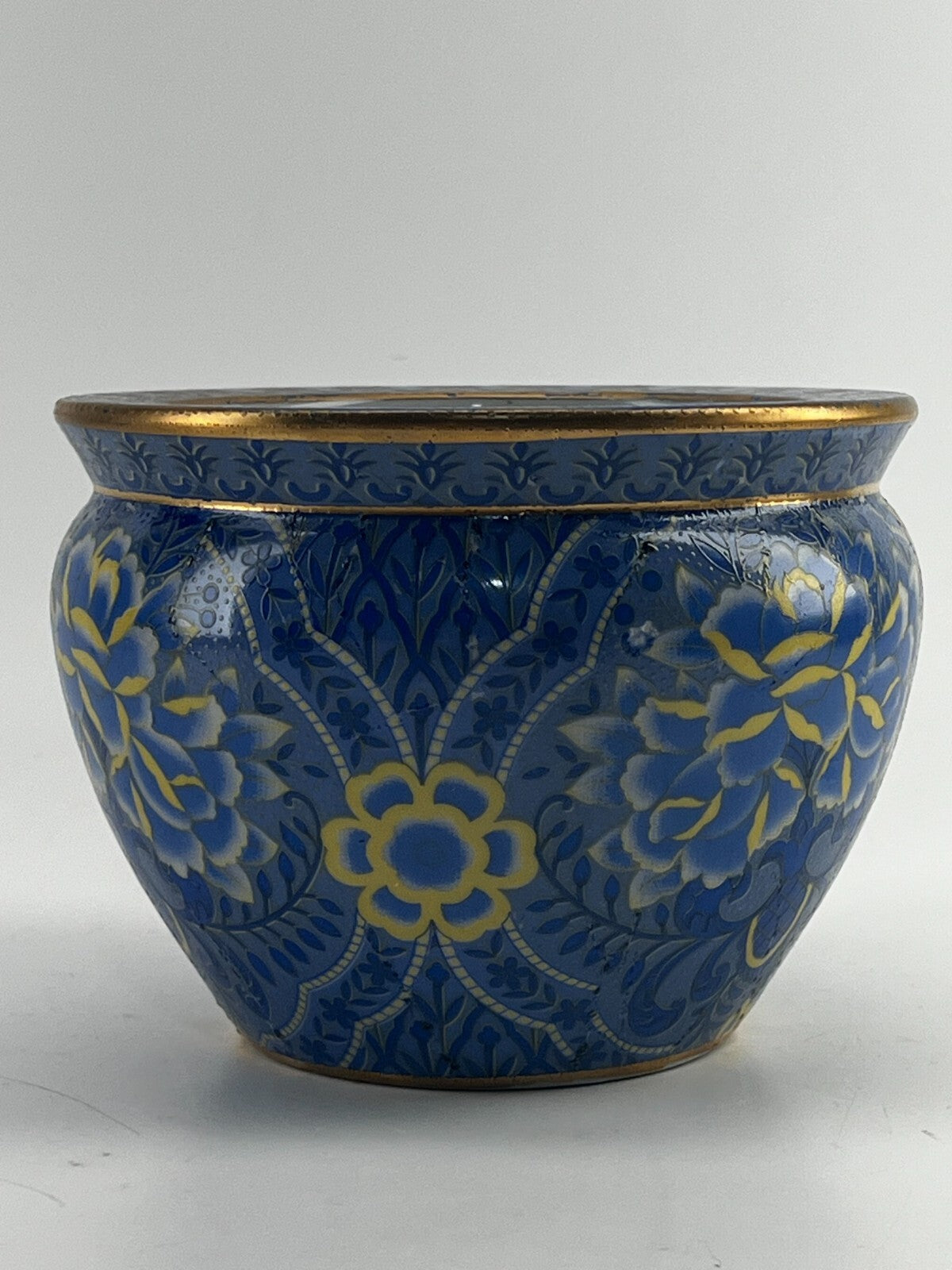 Floral Flower Pot - Hand painted