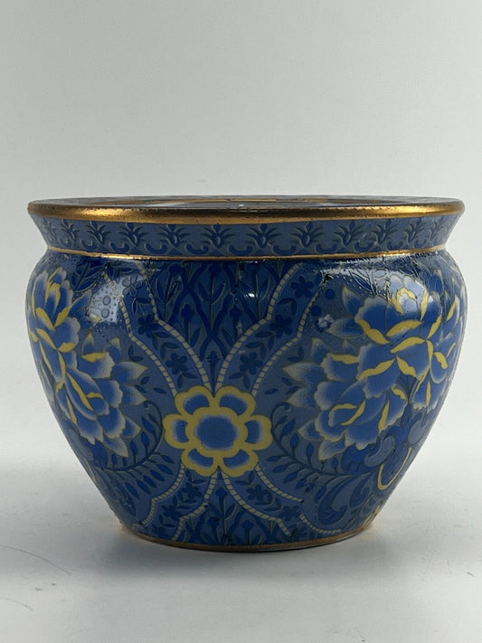 Floral Flower Pot - Hand painted