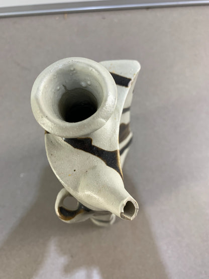 A Shoji Hamada Style (Japanese), Stoneware Bottle Vase