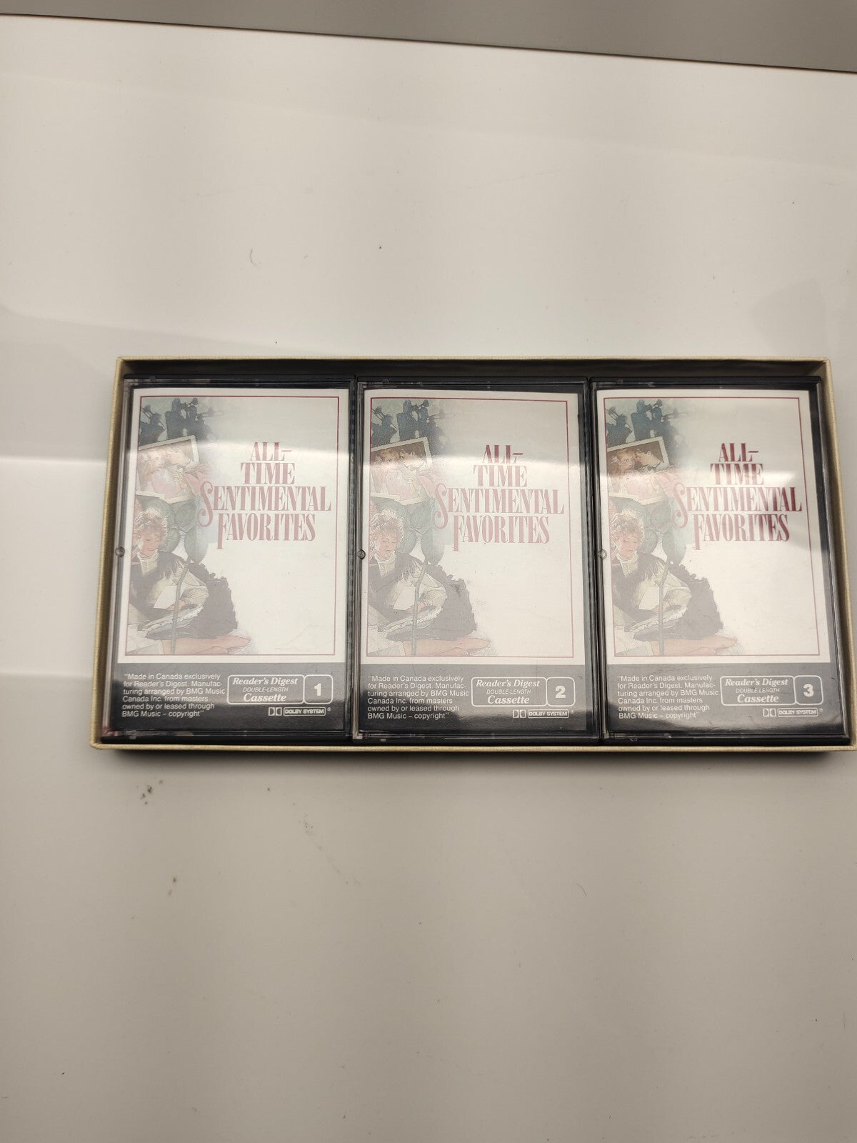 All Time Sentimental Favorites 1996 Reader's Digest - Cassette Set