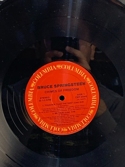 Bruce Springsteen – Chimes Of Freedom 1988 VG VINYL Columbia 4C 44445