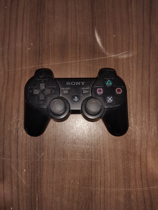 Sony Playstation 3 PS3 Genuine OEM Dualshock PS3 Black Controller - 2
