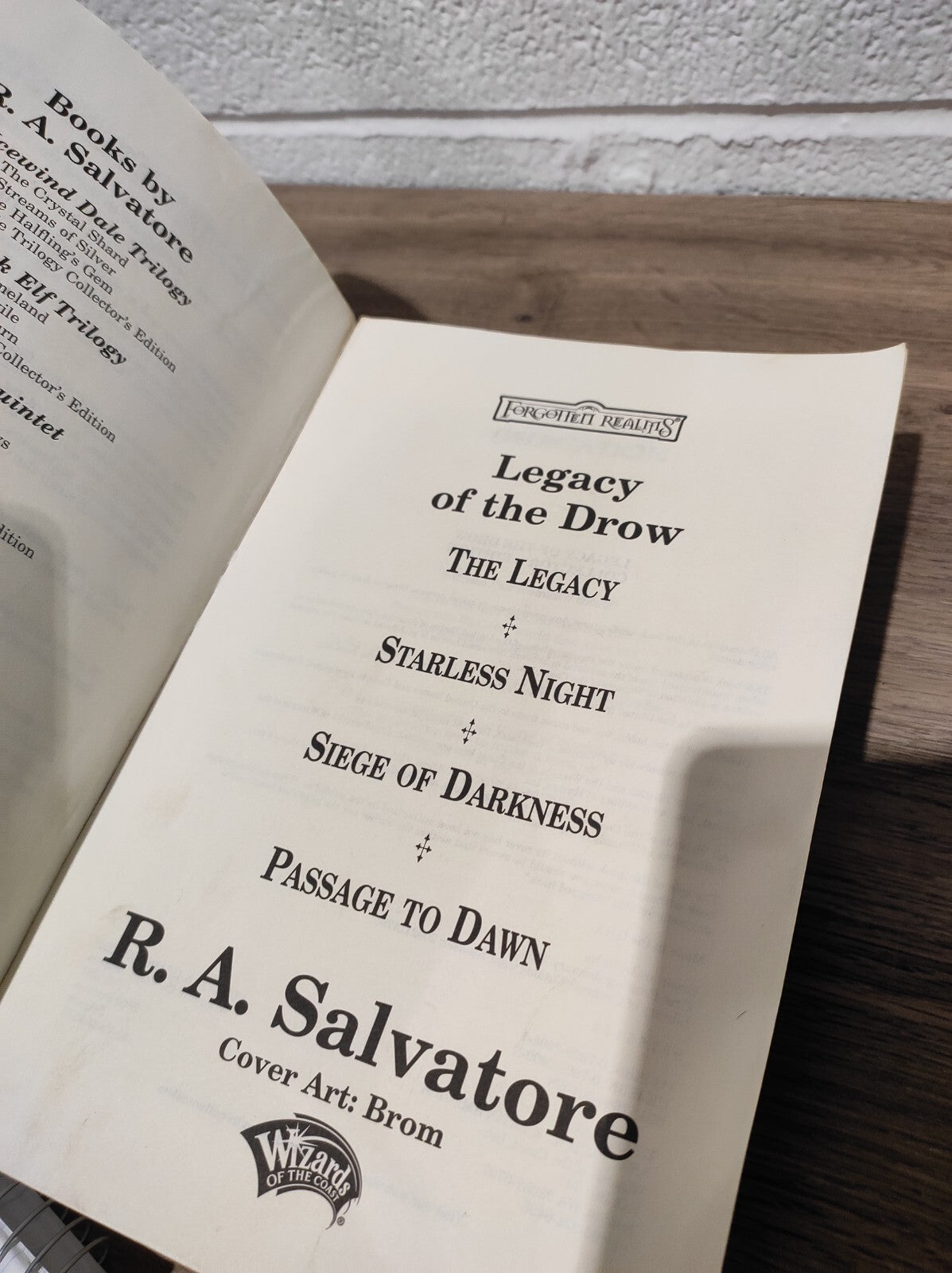 Forgotten Realms: Legacy of the Drow Collectors Edition By R.A Salvatore