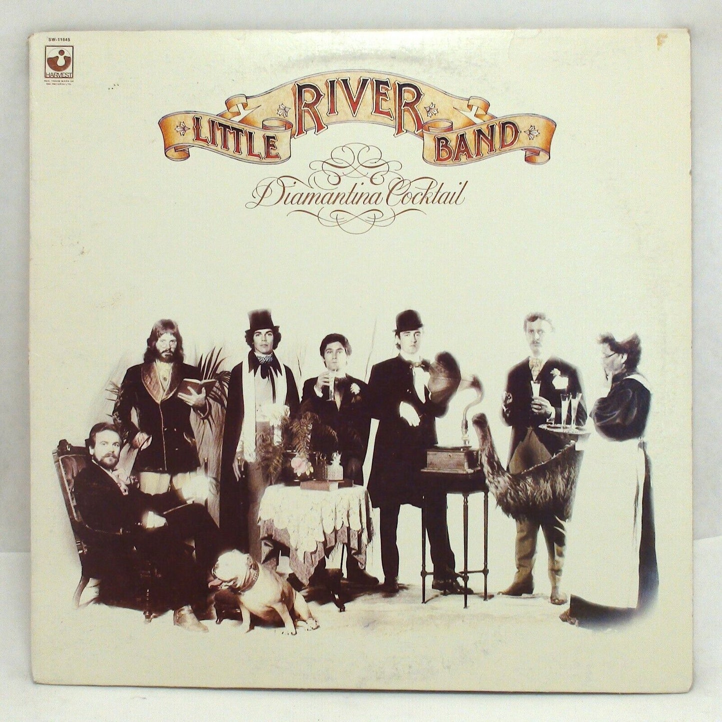 Smooth Harmonies: Little River Band's 'Diamantina Cocktail' EMI Vinyl Album Record LP