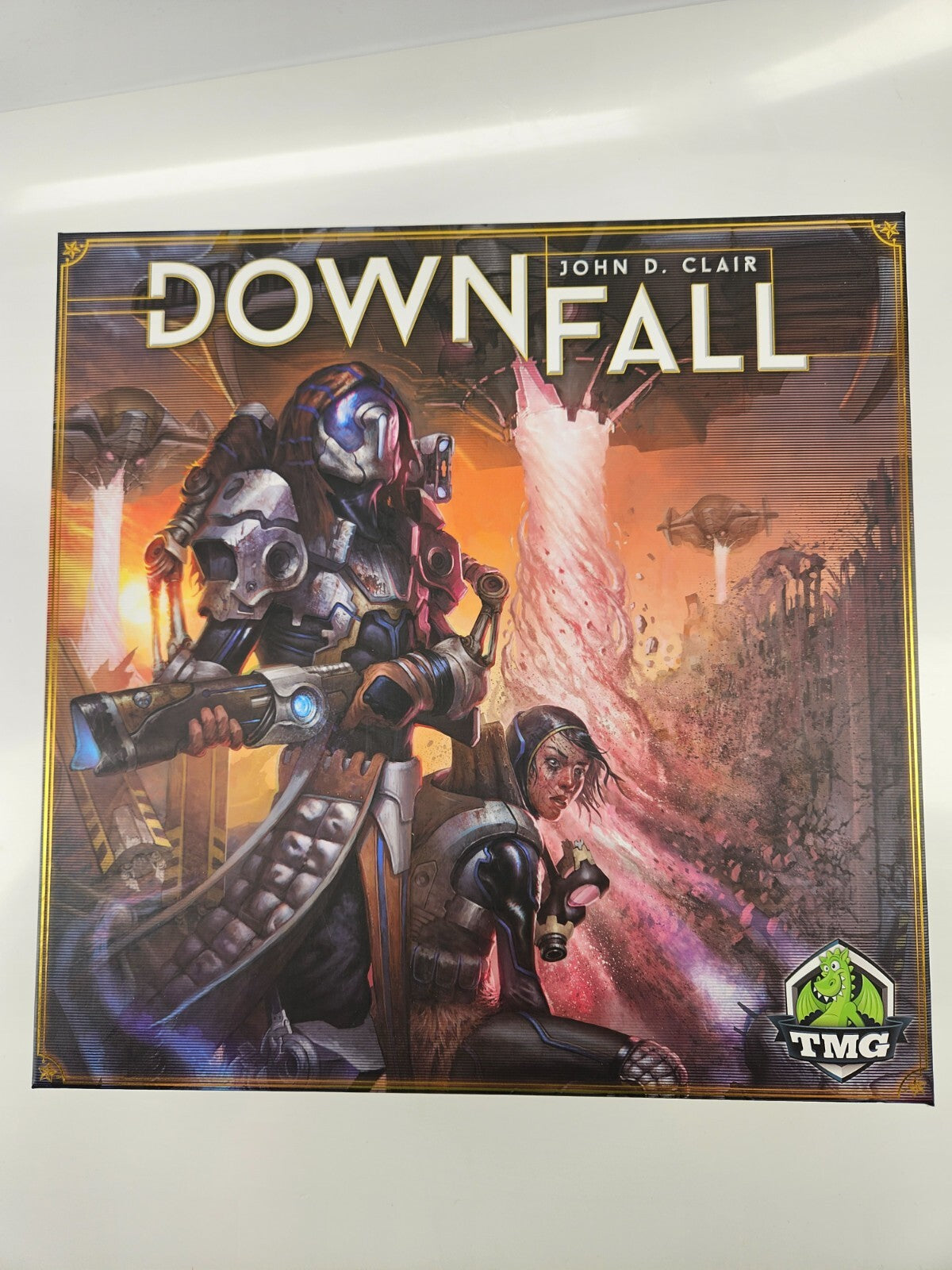 Downfall - John D Clair, Tasty Minstrel Games TMG - 2018 Board Game