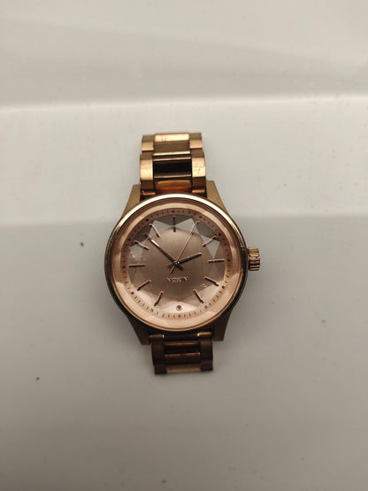 Noxin by Nixon Facet Rose Gold Wrist Watch