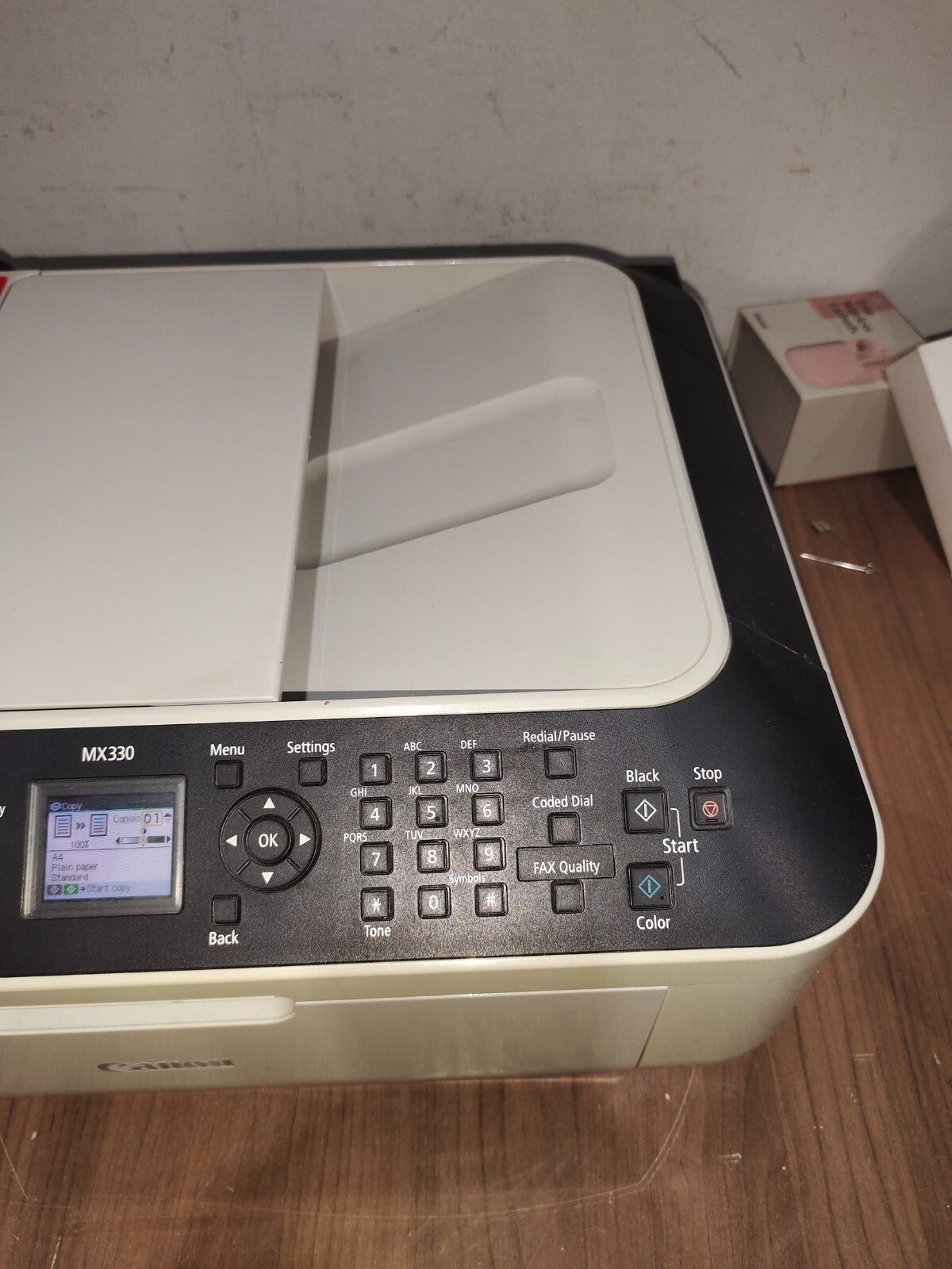 Canon PIXMA MX330 All-In-One Inkjet Printer - No Ink - Tested Working-1