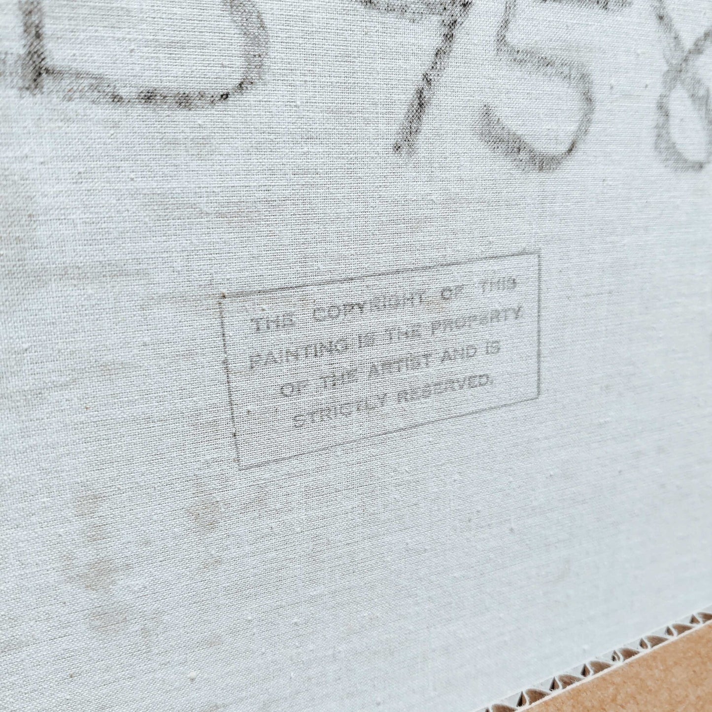 Erich Seifert Signed Landscape Nature Painting Framed 38" x 34"