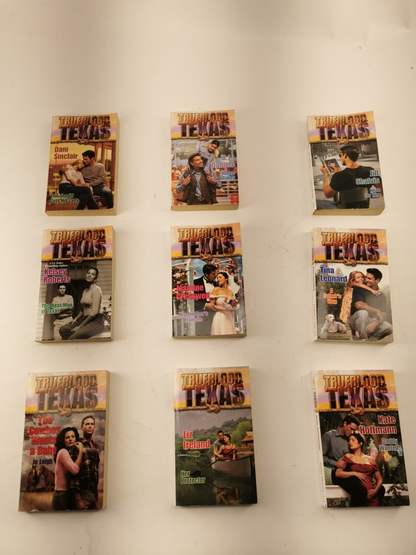 9 Books Trueblood Texas Country Romance Series Rodeo Daddy Sheriff Best Man PB