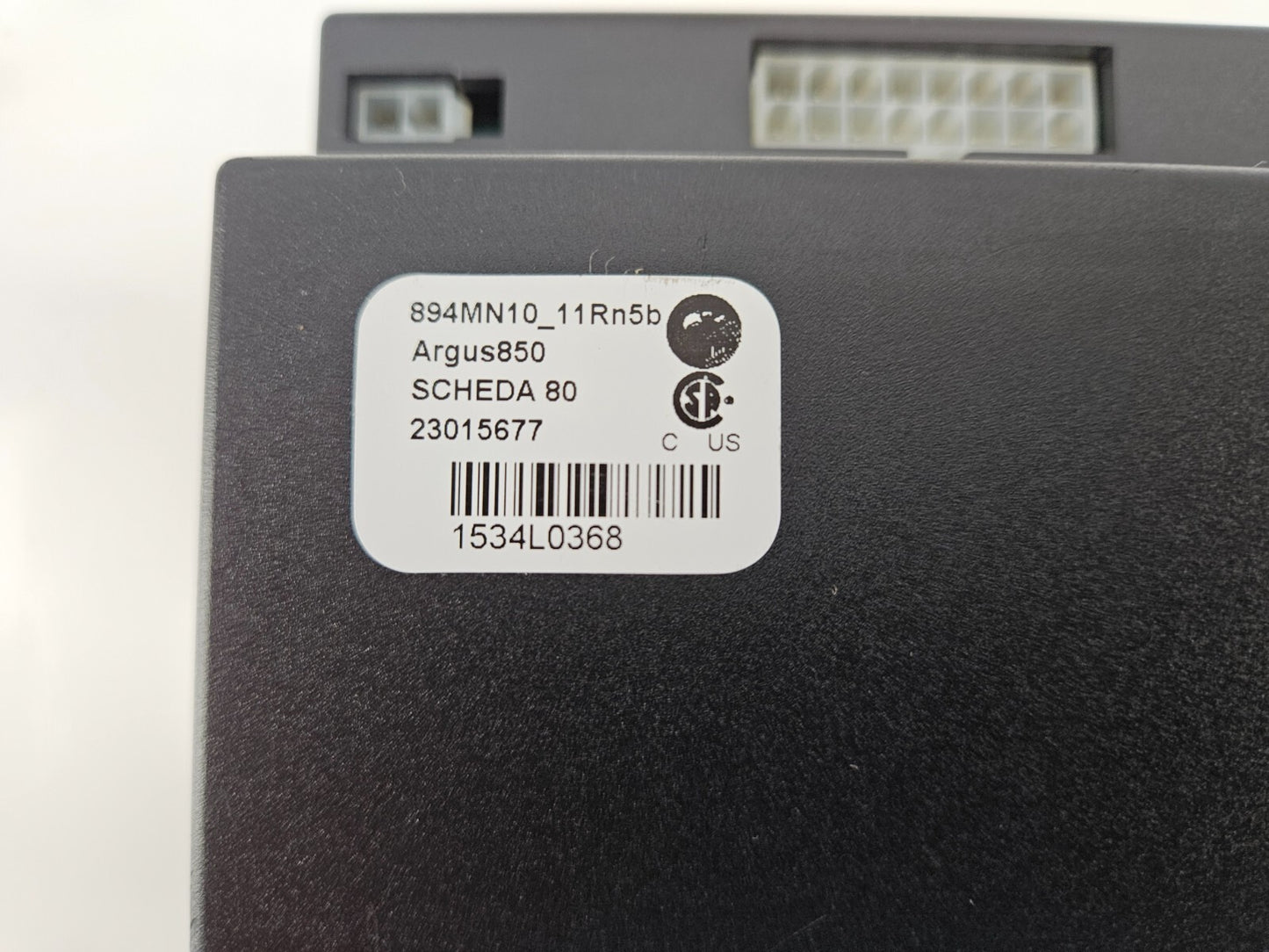 ARGUS 850 CONTROLLER 894MN10 SCHEDA 80 23015677