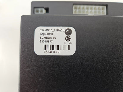 ARGUS 850 CONTROLLER 894MN10 SCHEDA 80 23015677