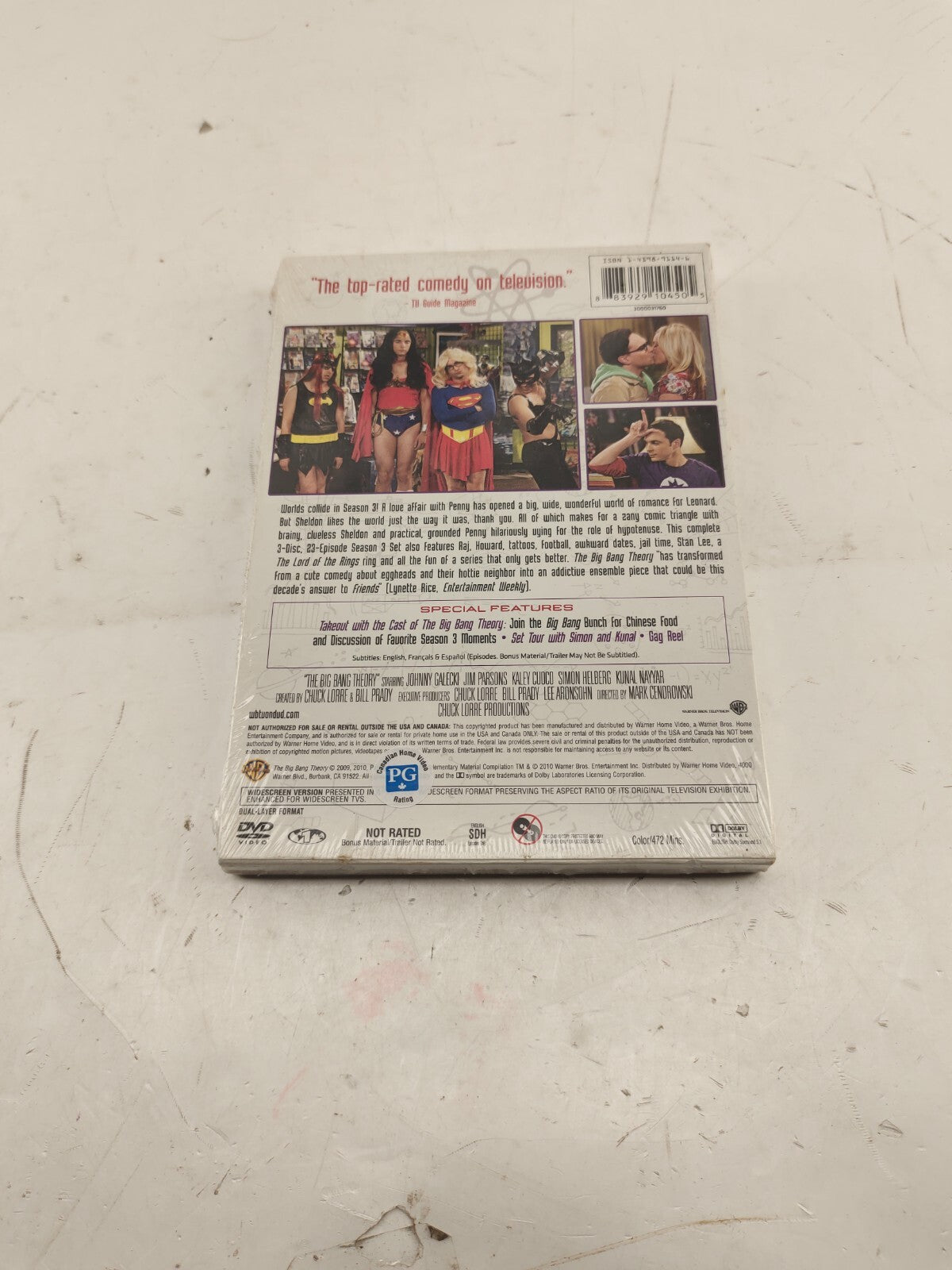 The Big Bang Theory: Season 3 - DVD