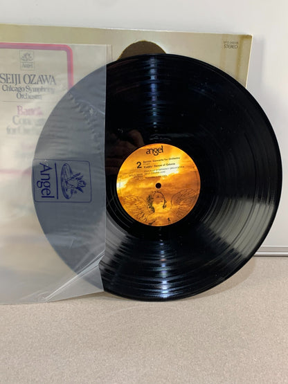 1970 SEIJI OZAWA +Chicago Symphony Bartok& Kodaly G/F LP Angel SFO 36035