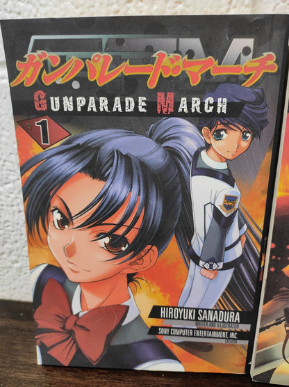 GunParade March Volume 1-3 2004 by Hiroyuki Sanadura