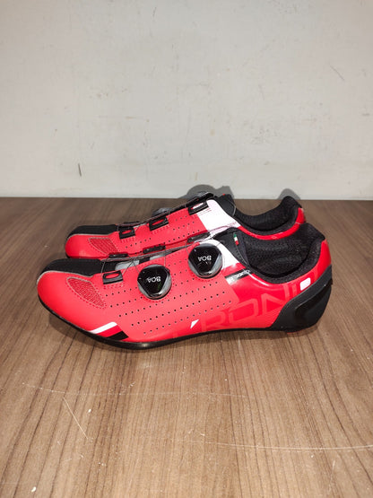 Crono Nylon Cycling Shoes - Red - Size - 41 (EUR)