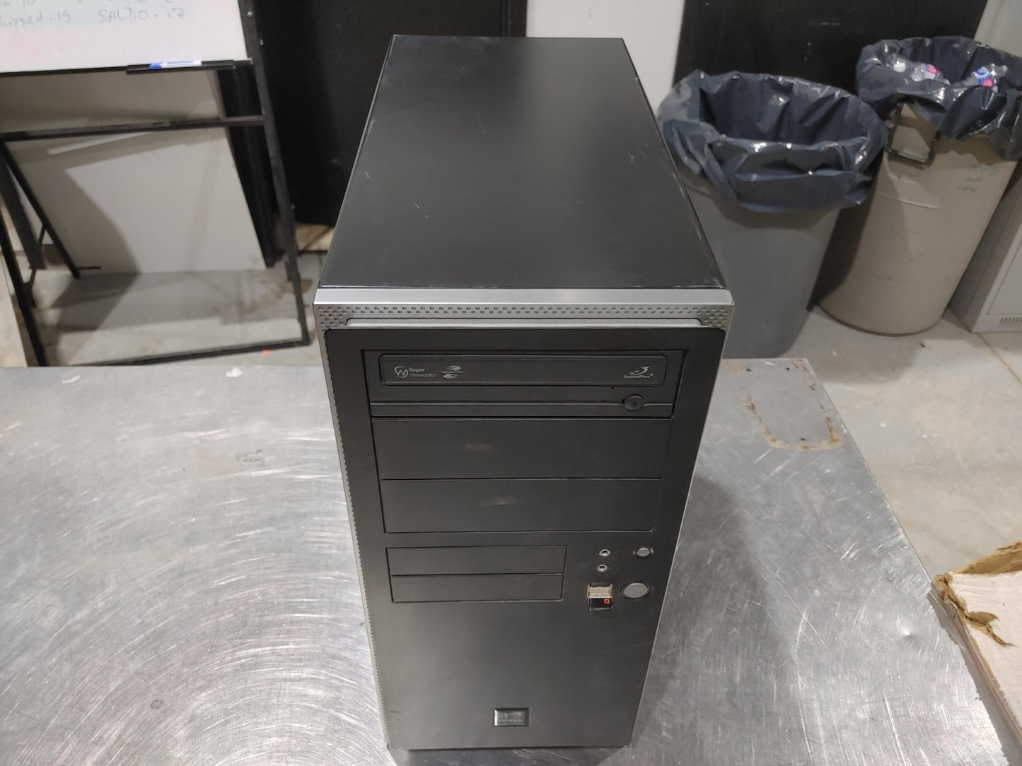 ANTEC PC intel Pentium HDD RAM PSU Included Powers On No Further Testing Fair