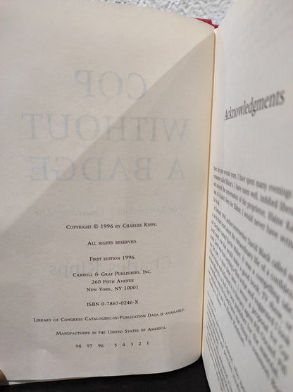 A Cop without a Badge: Extraordinary Life of Kevin by Kipps Charles Hardback