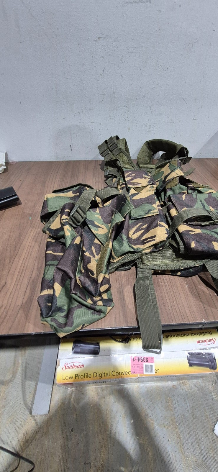 British Forces Vanguard DPM All Arms Assault Tactical Combat Vest Full Load