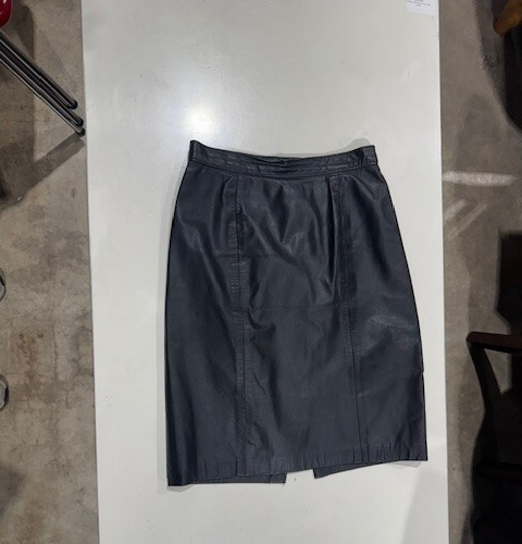 Women Leather Short Skirt