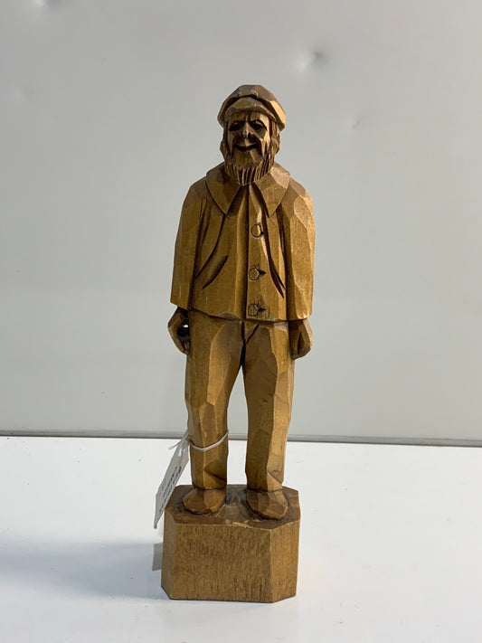 Berthier Beauregard Wood Folk Art Carving