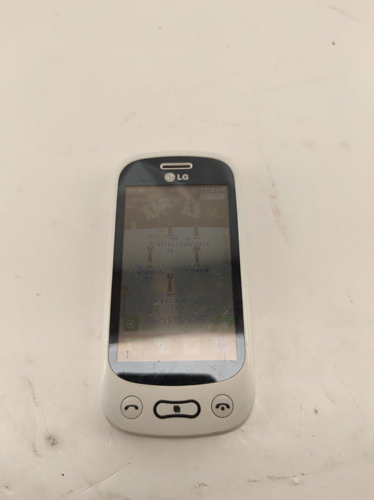 LG GT350 Slider Mobile Phone - White