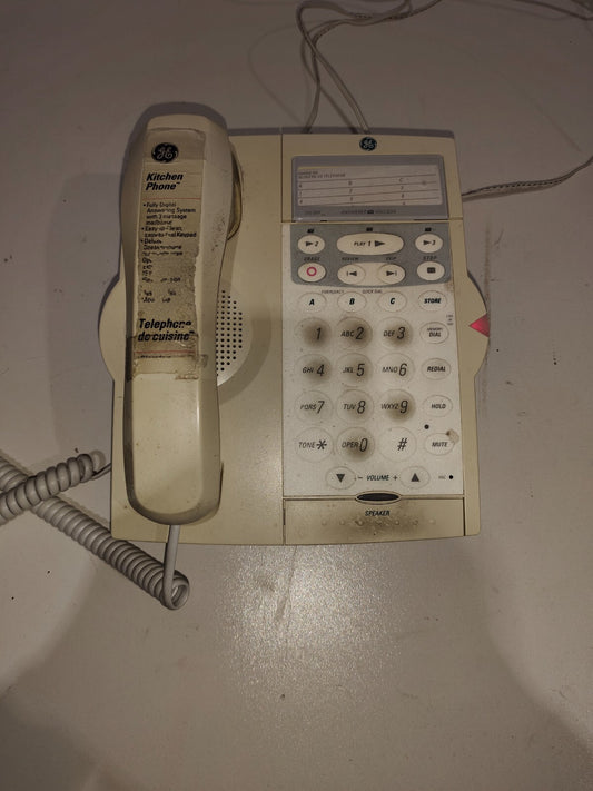 GE General Electric Vintage Kitchen Phone