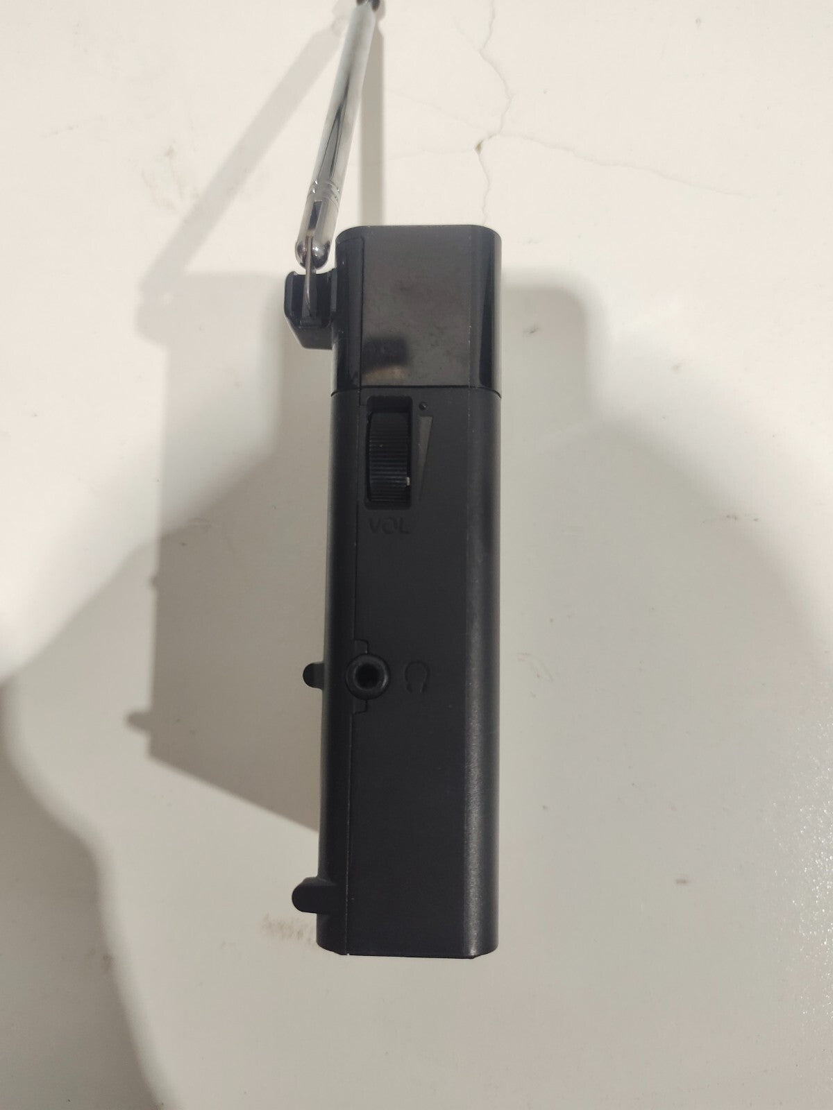 Sony ICF-P26 Black Pocket FM/AM Radio With Built-in Speaker Headphone Jack Works