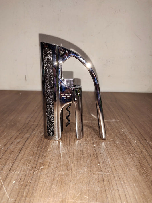 Williams Sonoma Heritage Lever Corkscrew, Stainless Steel