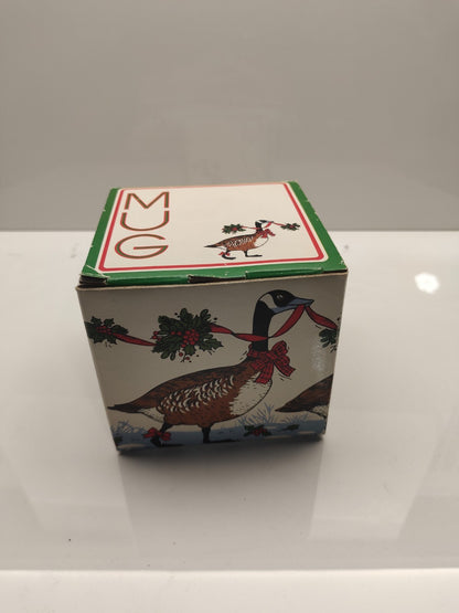 Potpourri Press White Geese Christmas Marvelous Coffee Mug