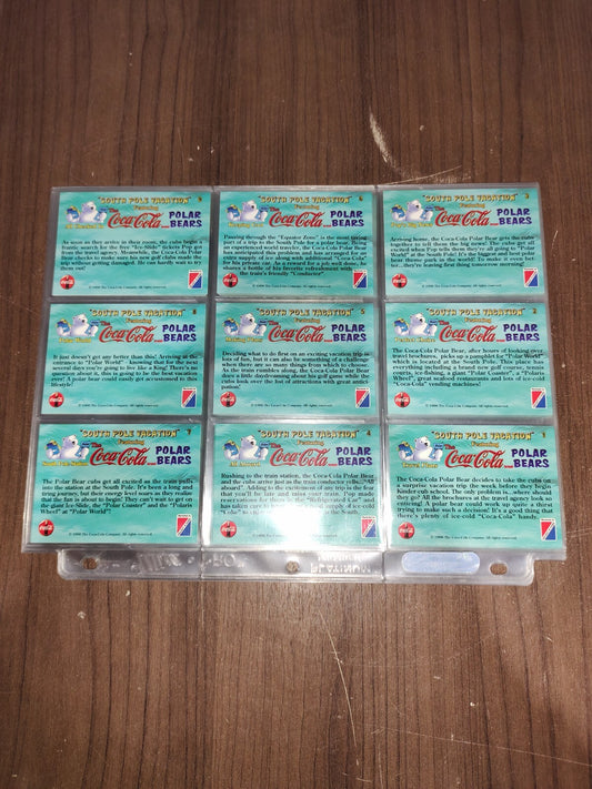 Vintage Collectible Coca-Cola Cards - South Pole Vacation Collectio- #1-50 Cards